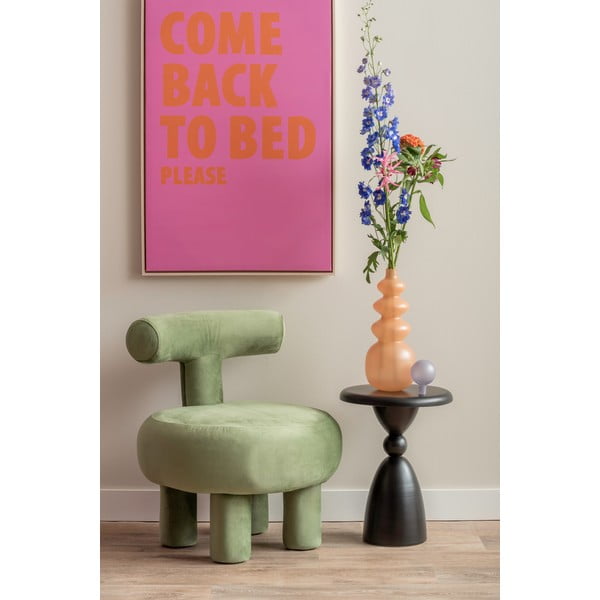 Măsuță auxiliară rotundă din metal ø 34 cm Folly  – Leitmotiv-image-1