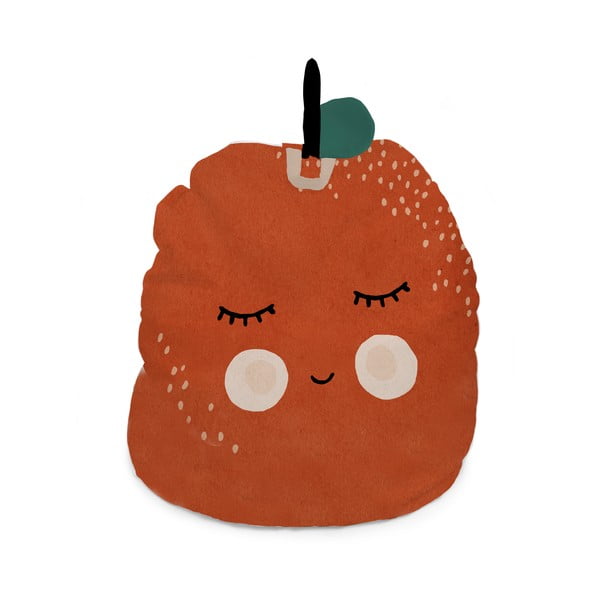 Bean bag pentru copii roșu Apple - Little Nice Things