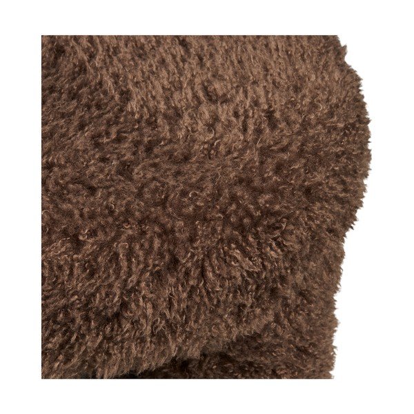 Scaun tip taburet maro tapițat Gisborne – House Nordic-image-4