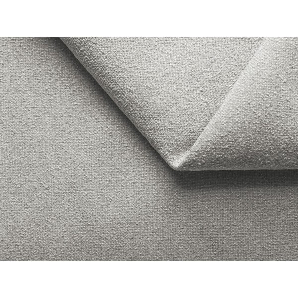 Pat boxspring argintiu cu spațiu de depozitare 140x200 cm Palta – Makamii-image-2