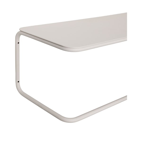 Cuier de perete alb cu raft din metal Welcome – Hübsch-image-2