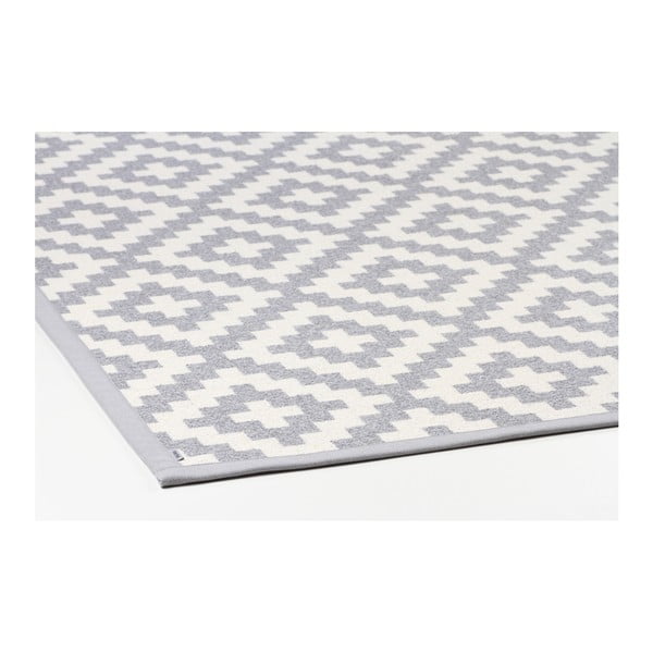 Covor reversibil Narma Viki Silver, 100 x 160 cm, gri deschis-image-3