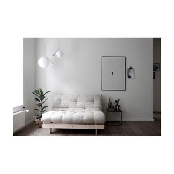 Canapea extensibilă maro 140 cm Roots - Karup Design-image-1