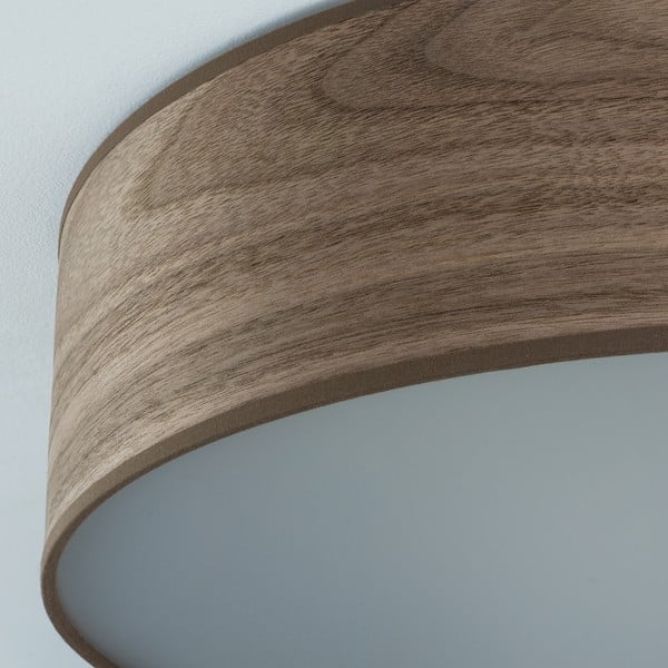 Plafonieră din furnir de nuc natural Sotto Luce TSURI L, ⌀ 40 cm-image-4