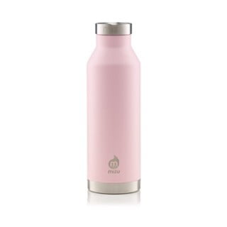 Sticlă de călătorie din inox roz 560 ml V6 - Mizu