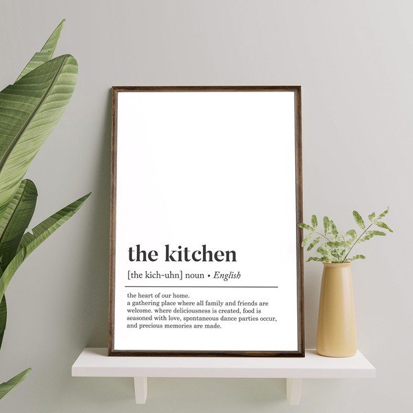 Tablou 50x70 cm Kitchen – Wallity-image-2