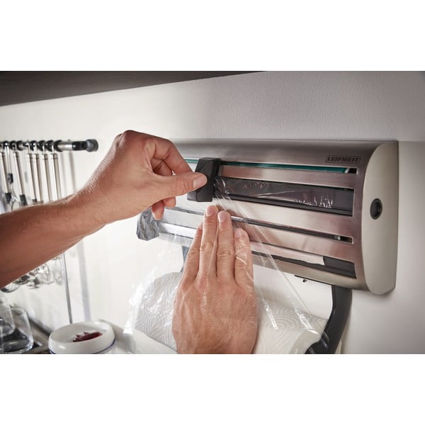 Suport montat pe perete pentru rulouri de bucătărie și folii alimentare LEIFHEIT Parat Royal-image-3