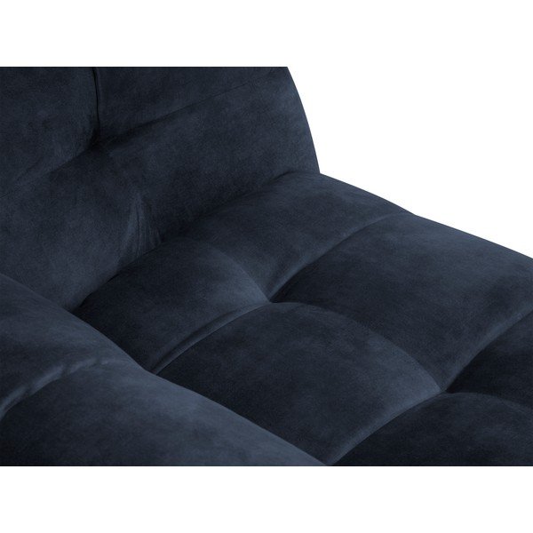 Canapea cu tapițerie din catifea Windsor & Co Sofas Vesta, 208 cm, albastru-image-1