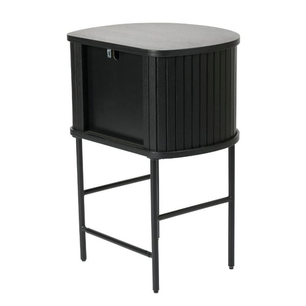 Noptieră neagră Nola – Unique Furniture-image-4