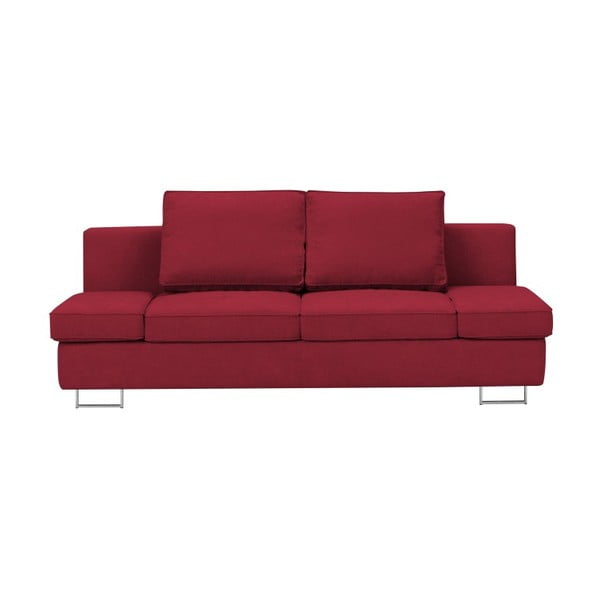 Canapea extensibilă cu două locuri Windsor & Co Sofas Iota, roşu
