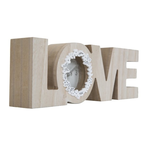 Ceas pentru birou cu ramă decorativă Mauro Ferretti love-image-1