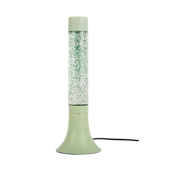 Veioză verde cu abajur din sticlă (înălțime 37,5 cm) Astro Glittler – Leitmotiv