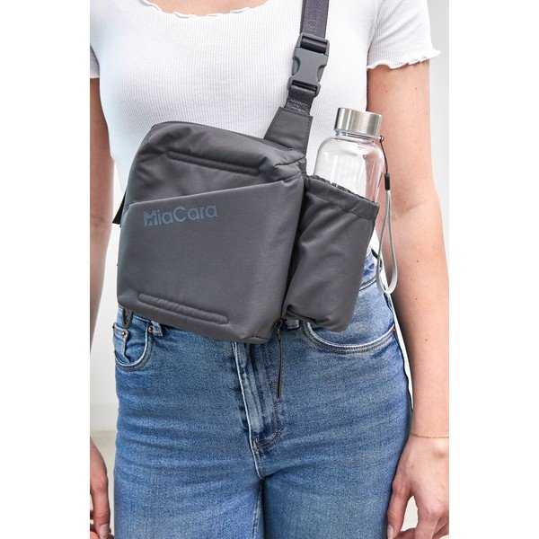 Borsetă pentru plimbare câine Andiamo Asphalt – MiaCara-image-1