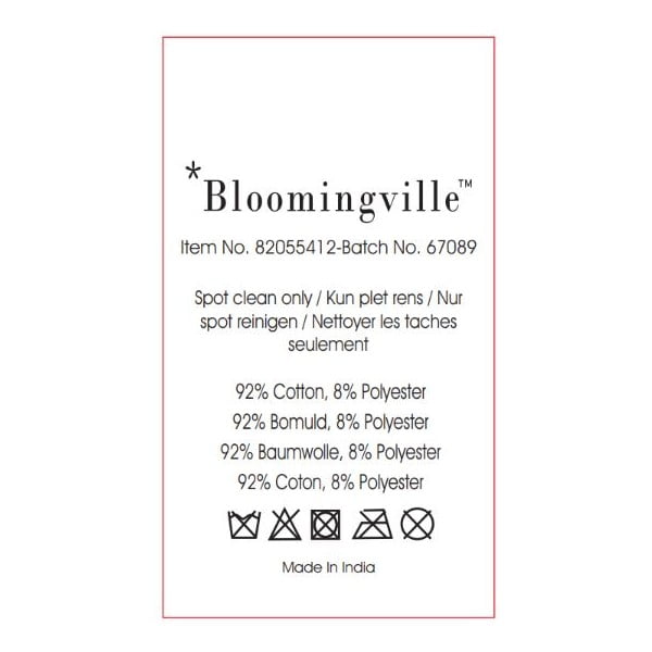 Covor alb-gri din bumbac 90x150 cm Katie – Bloomingville-image-4