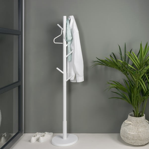 Cuier alb din lemn de arbore de cauciuc ø 36x170 cm Bro – Spinder Design-image-1