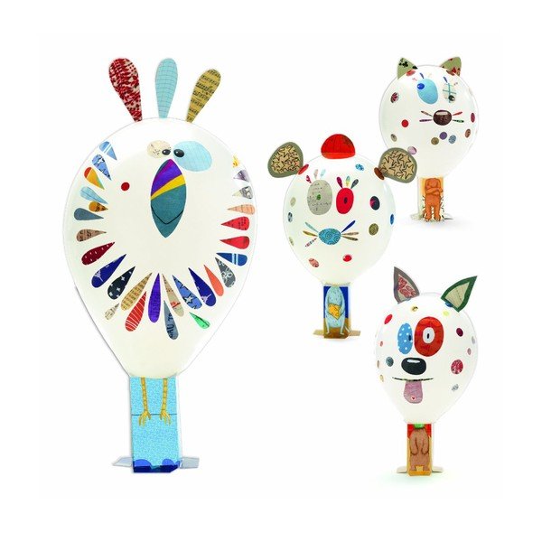 Set DIY pentru copii Djeco DIY „Baloane drăguțe”-image-1