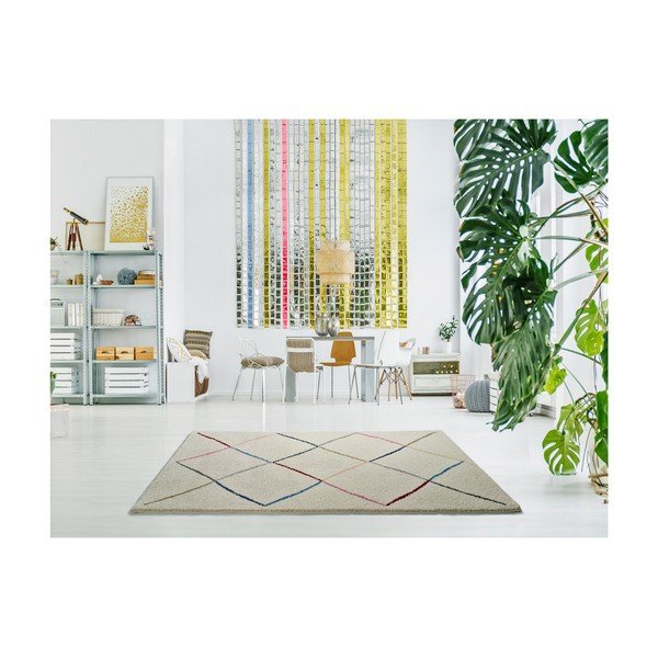 Covor Universal Merlin White, 190 x 280 cm, alb-image-1