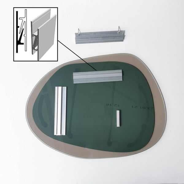 Oglindă de perete Neostill Aqua, lungime 55 cm-image-4