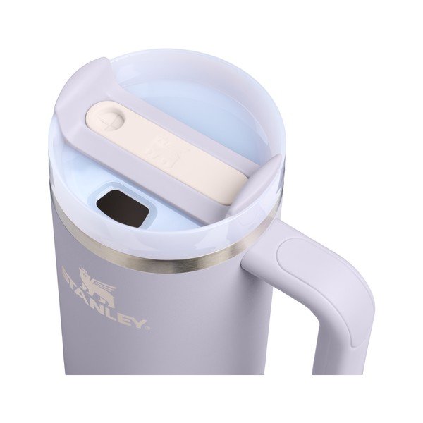 Termos mov lavandă cu pai din oțel inoxidabil 890 ml Quencher H2.O FlowState™ Tumbler Purple Dust – Stanley-image-1