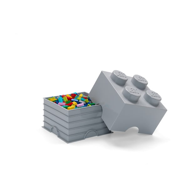 Cutie depozitare LEGO®, gri-image-1