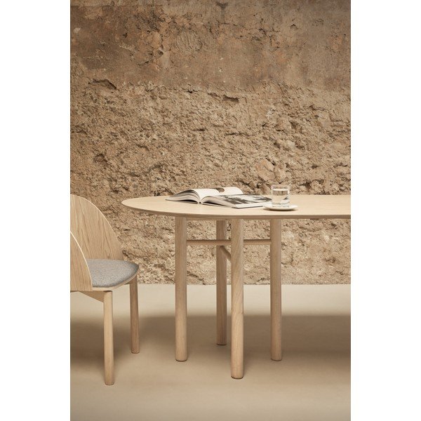 Masă dining ovală Teulat Junco, lungime 200 cm-image-1