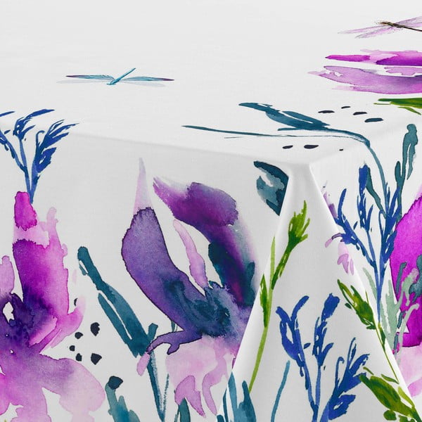 Față de masă din bumbac 150x150 cm Midnight Iris – Happy Friday-image-3