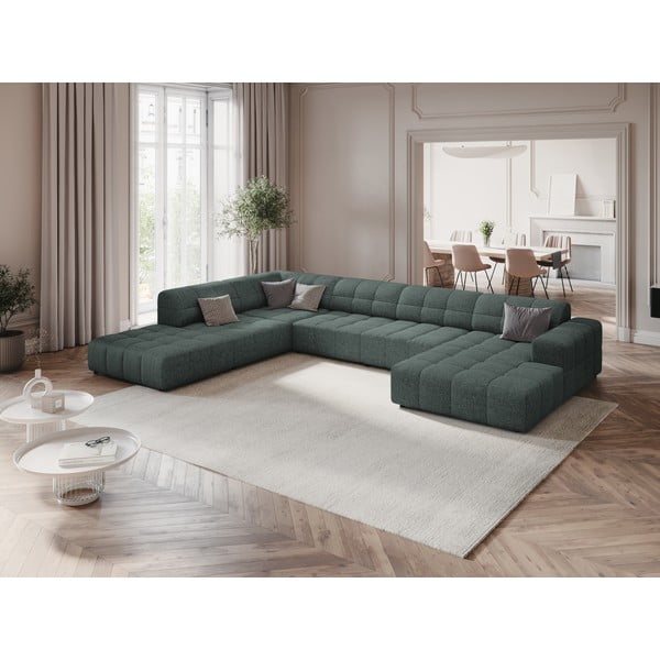 Colțar turcoaz (colț pe stânga/în formă de "U") Chicago – Cosmopolitan Design-image-1