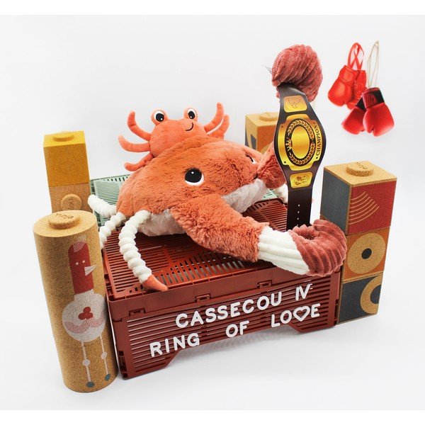 Jucării de pluș 2 buc. Ptipotos Cassecou – Les Deglingos-image-3