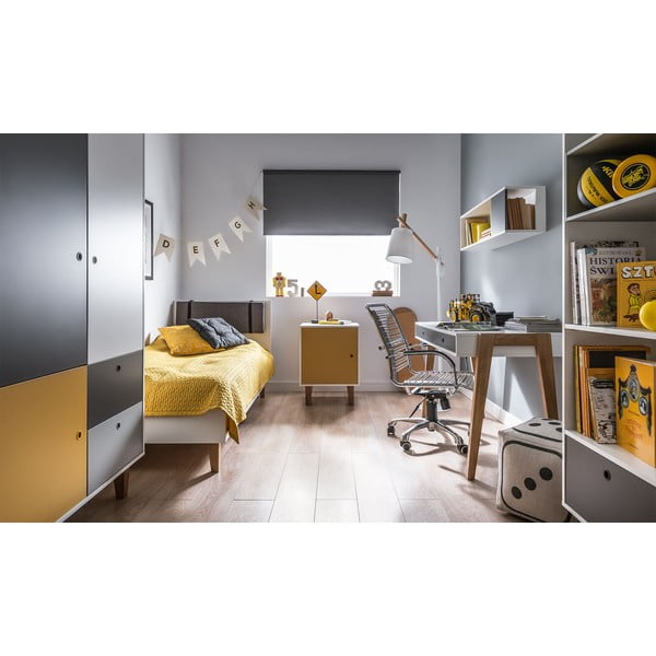 Birou Vox Concept, gri alb-image-2