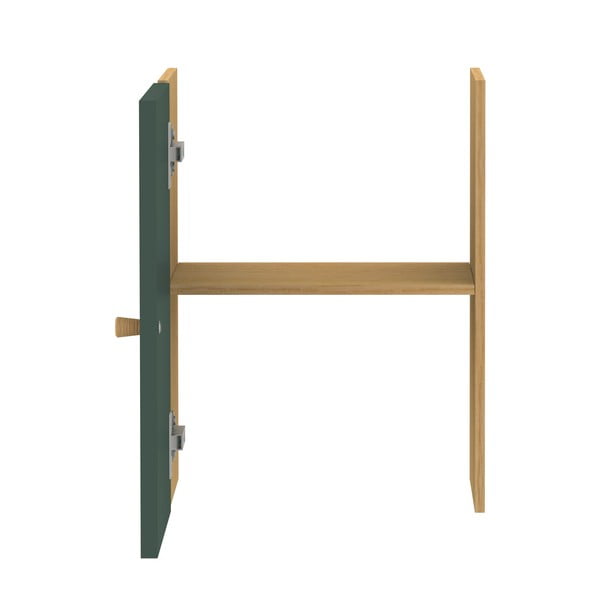 Modul cu uși pentru sistem de rafturi modulare verde 33x43,5 cm Z Cube - Tenzo-image-4