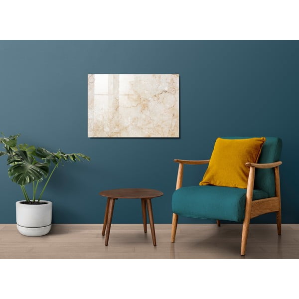 Tablou din sticlă 70x50 cm Marble – Wallity-image-1