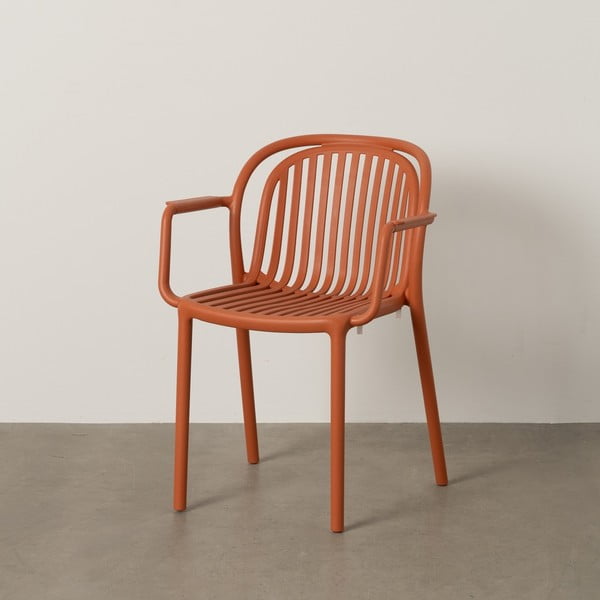 Scaun de dining teracotă din plastic Alia – Ixia-image-1