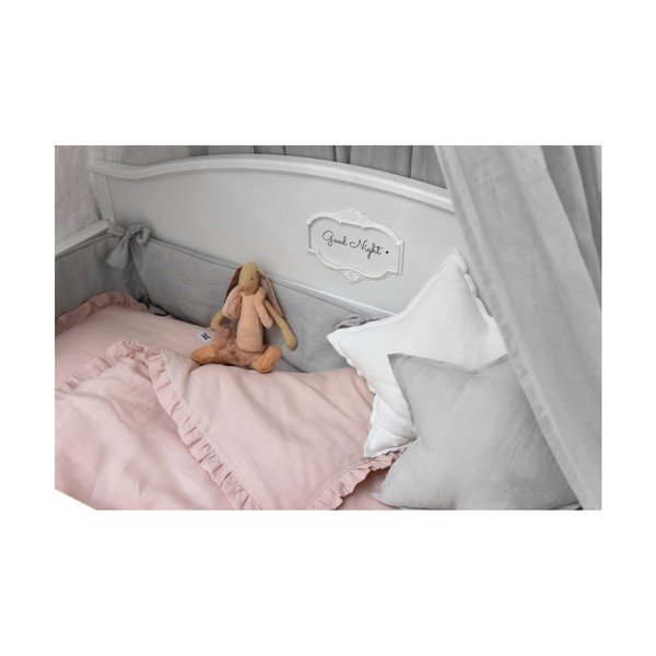 Pernă din in în formă de stea pentru copii BELLAMY Stone Gray, gri-image-3