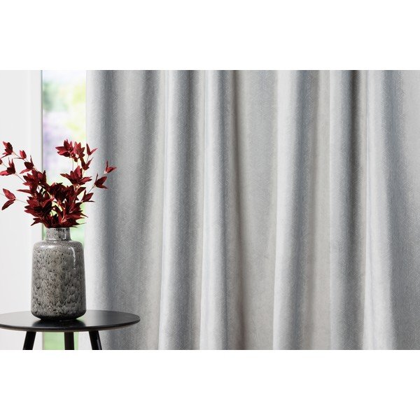Draperie gri din catifea 140x260 cm Roma – Mendola Fabrics-image-3