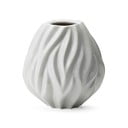 Vază din porțelan Morsø Flame, înălțime 15 cm, alb