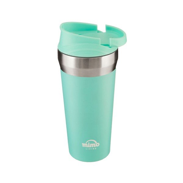 Pahar termos de voiaj Premier Housewares Travel, 380 ml, verde mentă-image-1