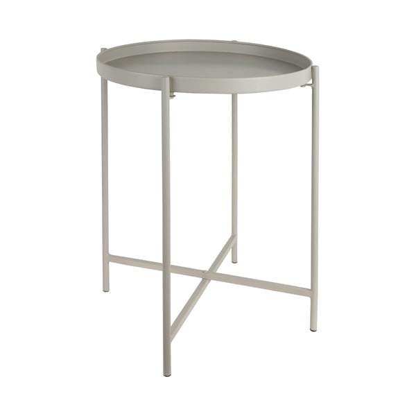 Măsuță auxiliară rotundă din metal ø 40 cm Meseta  – Leitmotiv