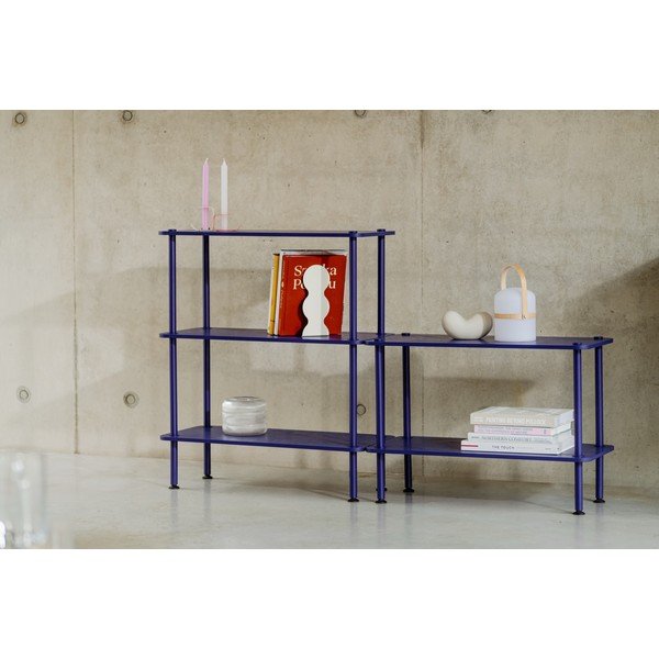 Etajeră în culoare naturală cu aspect de lemn de stejar 80x54,5x35 cm Teidi – noo.ma-image-4