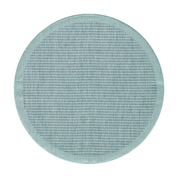 Covor pentru exterior și interior albastru rotund ø 160 cm Giza 1410 – Ayyildiz Carpets