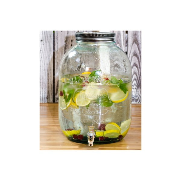 Recipient pentru limonadă din sticlă reciclată, 12,5 l  Authentic - Ego Dekor -image-1