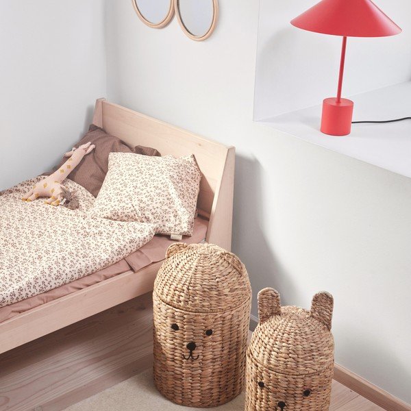 Coșuri de jucării pentru copii în culoare naturală 2 buc. din iarbă-de-mare ø 28,5x49,5 cm Bear & Rabbit – OYOY Mini-image-1