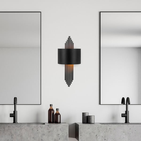 Aplică de perete neagră Rayi – Opviq lights-image-2