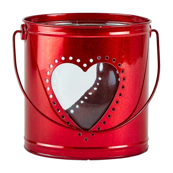 Felinar KJ Collection Hearty Heart, ⌀ 16 cm, roșu