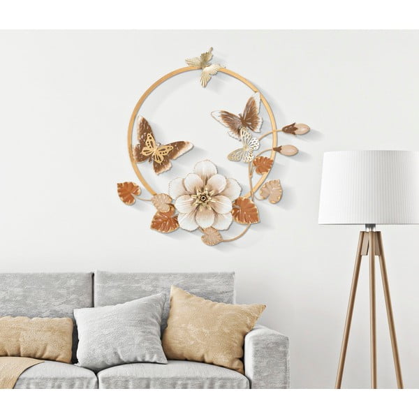 Decorațiune de perete din metal 58x63,5 cm Rouns – Mauro Ferretti-image-1