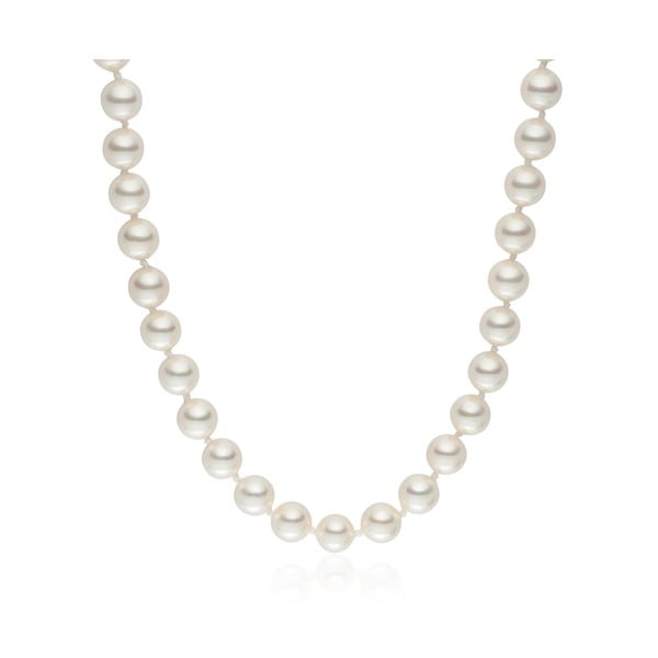 Colier din perle Pearls Of London Mystic White Off, 42 cm