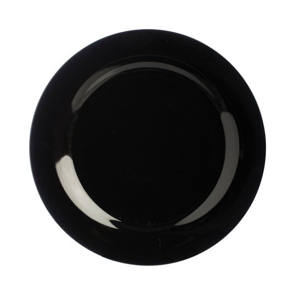 Farfurie gresie ceramică Price & Kensington Black Dinner, 27 cm