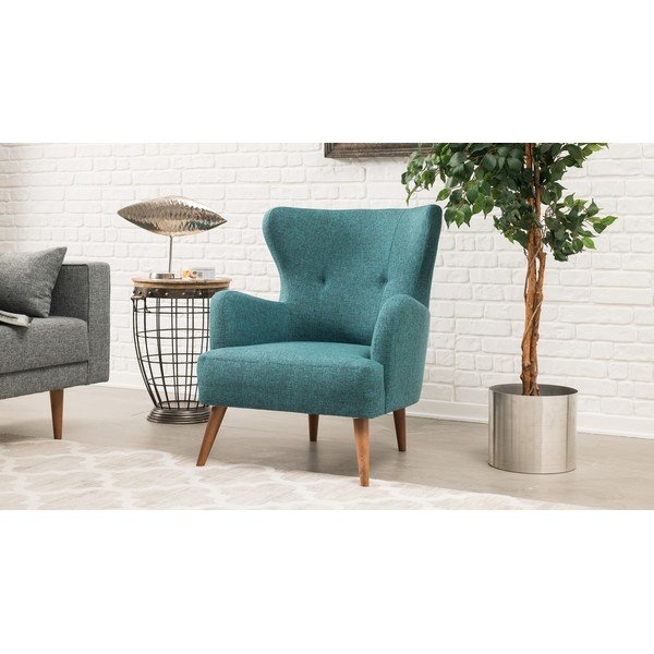 Fotoliu Balcab Home Jane, albastru-image-1