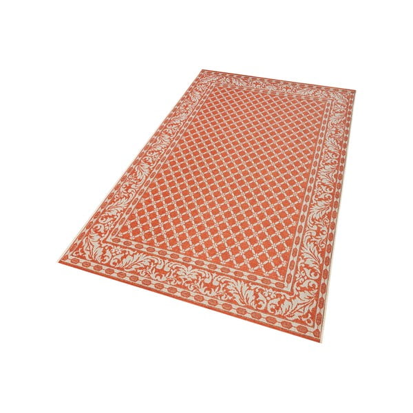 Covor adecvat pentru exterior NORTHRUGS Royal 160 x 230 cm, portocaliu - crem-image-2