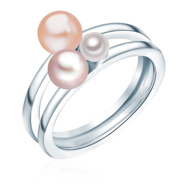 Inel cu perle Chakra Pearls Romantico