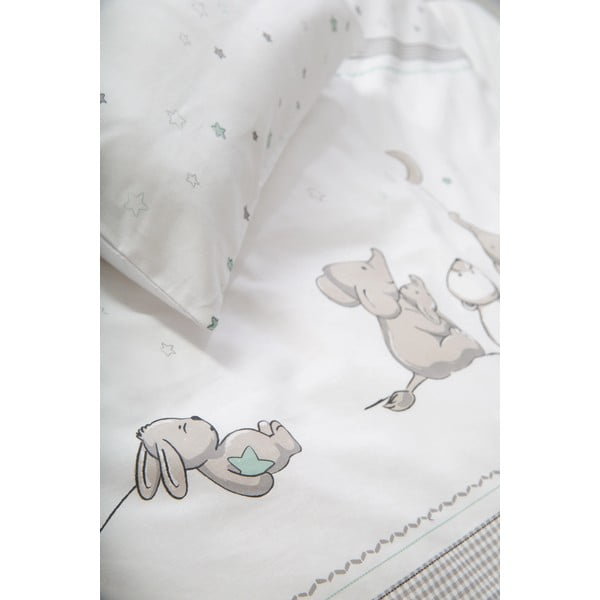 Lenjerie de pat pentru copii din bumbac pentru pătuț 80x80 cm Strenenzauber – Roba-image-1